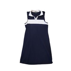 Lauren‎ Ralph Lauren Women's Navy Active Golf Tennis Sleeveless Polo Dress XL